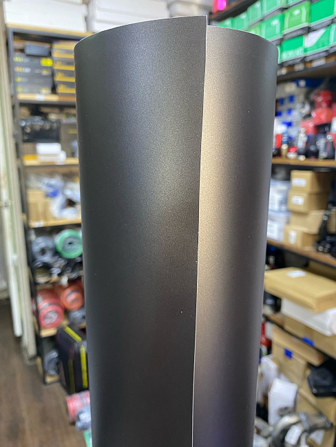 картинка Пленка PET матовая металлик графит серая Carbins магазин  StreetTuning 