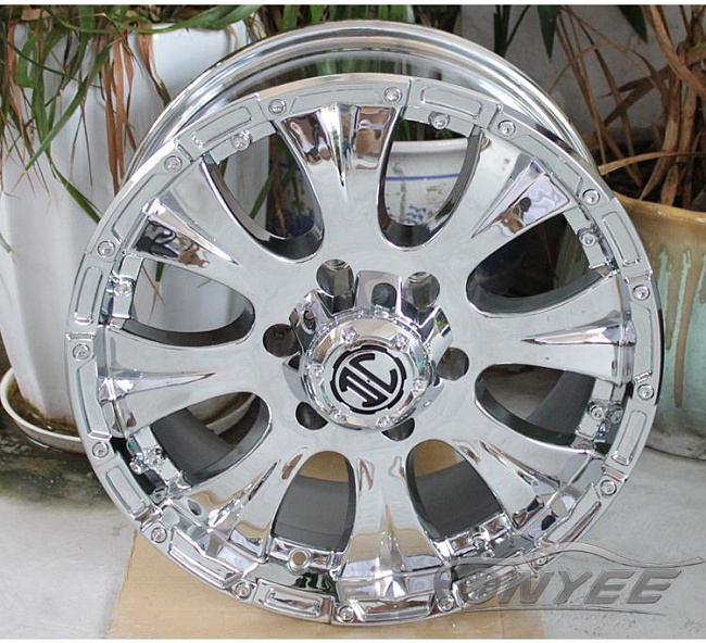 картинка Новые диски 2 CRAVE XTREME NX-2 OFF ROAD R17 6X139,7 ET20 J8 хром магазин  StreetTuning 