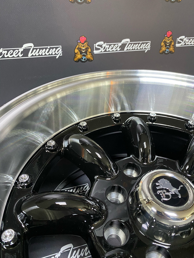 картинка Новые диски Watanabe R13 J7 ET(-7) 4x100/114.3 Black + Silver от магазина  StreetTuning