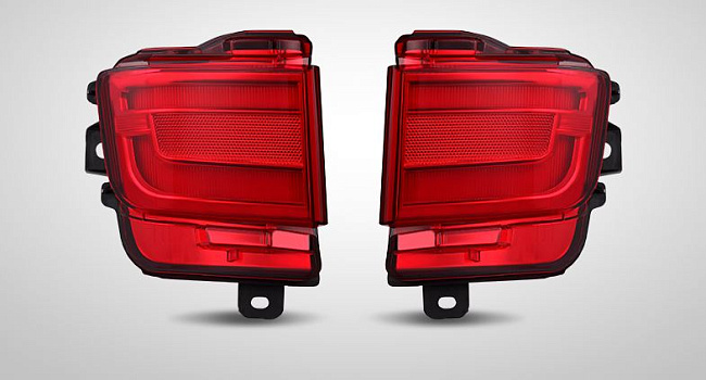 картинка Светодиодные фанари в задний бампер для Toyota Land Cruiser 200 2016-2017 г магазин  StreetTuning 