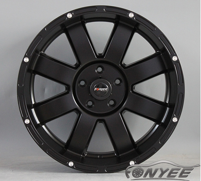 картинка Новые диски R wheels R20 5X127 ET0 J9 черный мат магазин  StreetTuning 