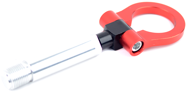 картинка Буксировочное кольцо Benen Style красное - резьба 24 мм магазин  StreetTuning 