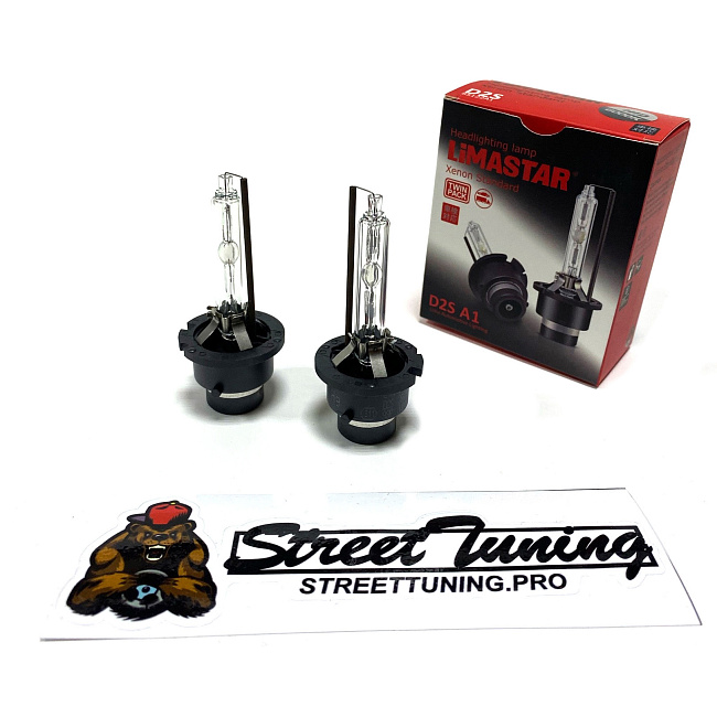 картинка Ксеноновые лампы Limastar D2S , 6000К, к-т 2 шт магазин  StreetTuning 