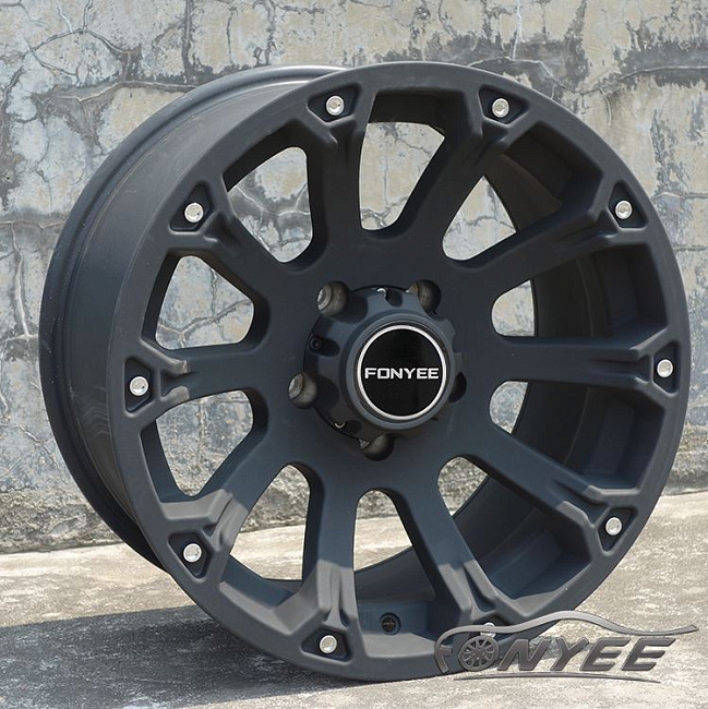 картинка Новые диски Black Rhino Sidewinder R18 6X139,7 ET12 J9 черный мат магазин  StreetTuning 