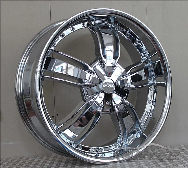 картинка Новые диски STARR R20 5х115/120 ET40 J7,5 Хром магазин  StreetTuning 