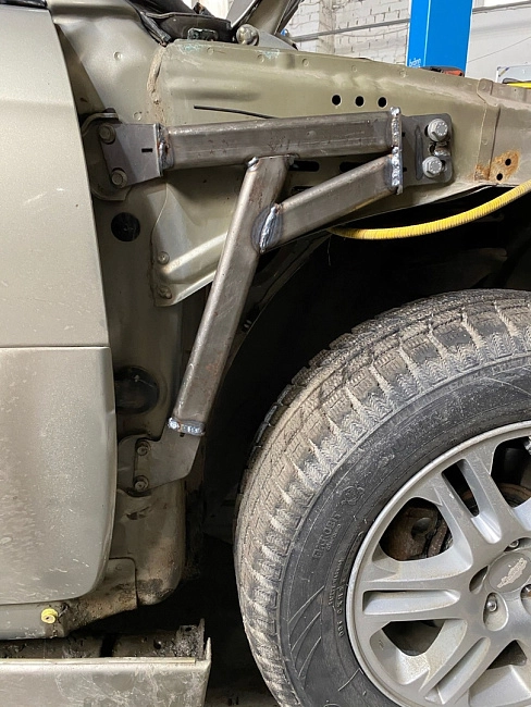 картинка Комплект усилителей под передние крылья для Subaru Legacy Outback BE BH магазин  StreetTuning 