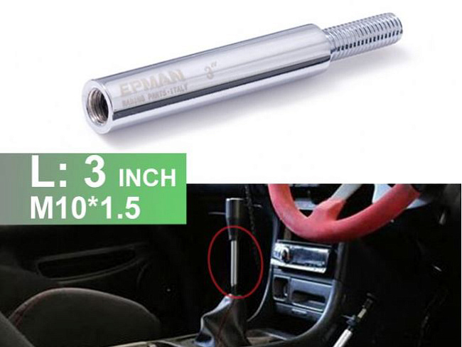 картинка Шифт ручка удлинитель 7,6 см резьба M10X1.5 магазин  StreetTuning 