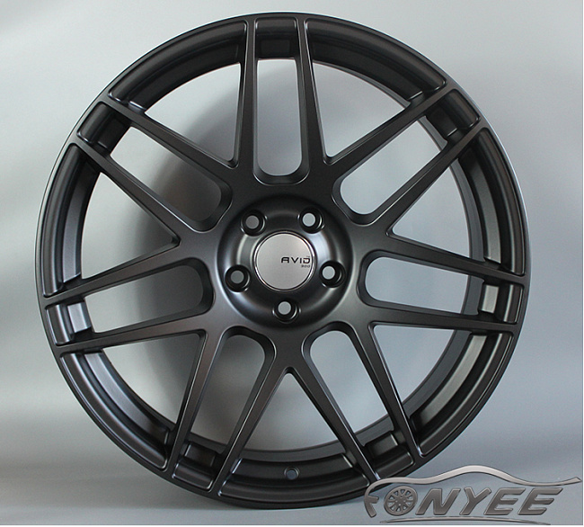 картинка Новые диски CURVA C300 R20 5х114,3 ET30 J9,5 черный мат магазин  StreetTuning 