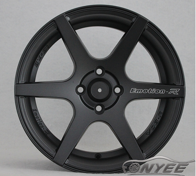 картинка Новые диски SHOGUN EMOTION R V06-R R16 4X100 ET30 J7,5 темно серый магазин  StreetTuning 
