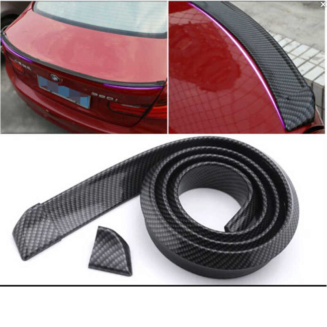 картинка Лип-спойлер с заглушками универсальный карбон "Carbon" магазин  StreetTuning 