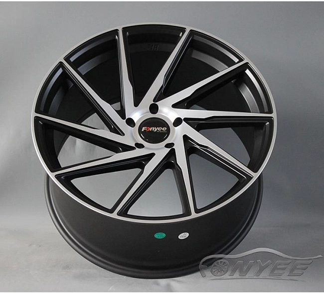 картинка Новые диски F1R F29 R20 5х120 ET38 J10 черный + серебро магазин  StreetTuning 