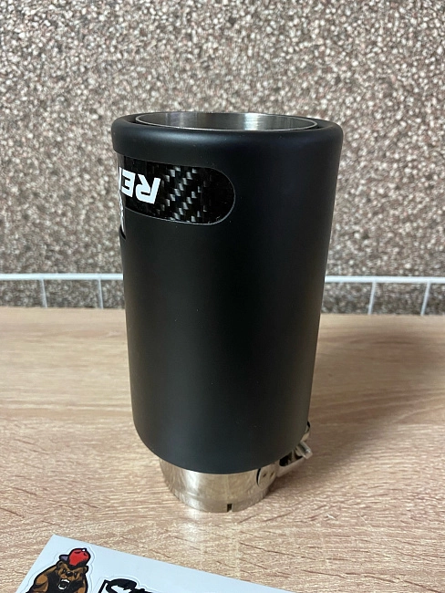 картинка Насадка на глушитель Remus Style одинарная - 63 х 89 мм магазин  StreetTuning 