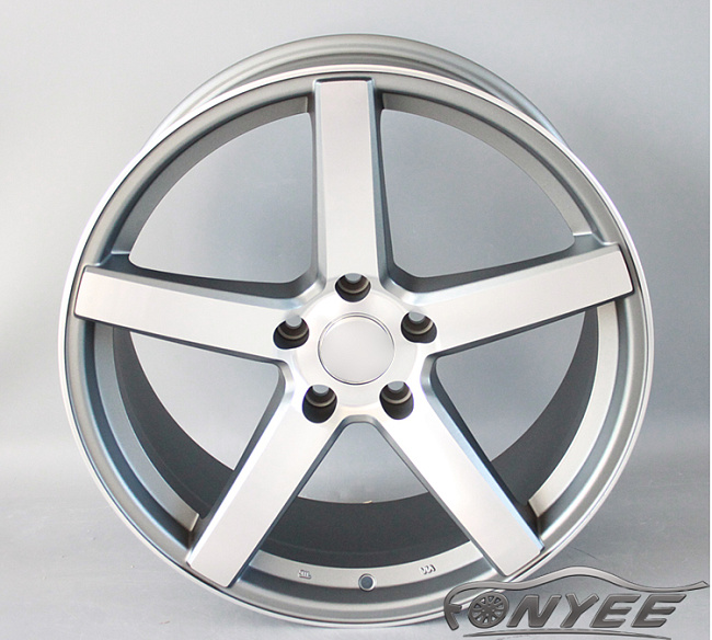 картинка Новые диски Vossen CV3 Replica R20 5X120 ET35 J9,5 серый мат + серебро магазин  StreetTuning 