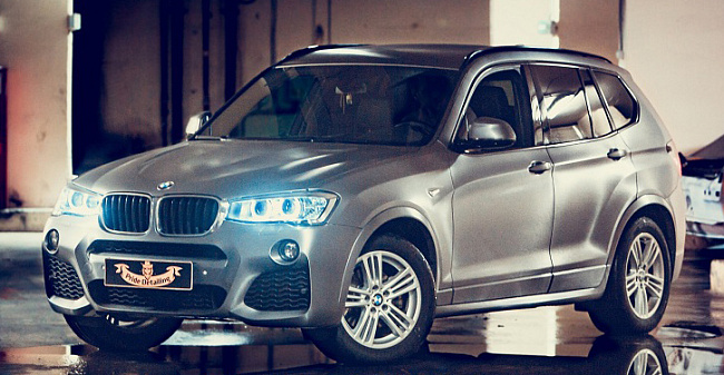 картинка Шлифованный Мат хром Carbins USA серебро (1.52м х 18м) магазин  StreetTuning 