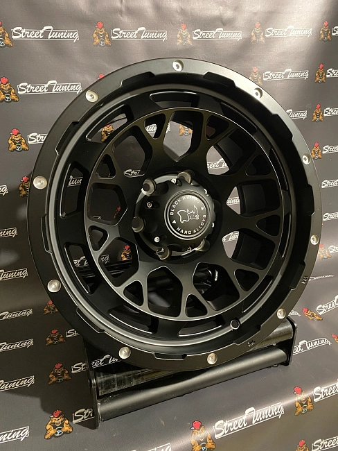картинка Новые диски Black Rhino L2605 R17 J9 ET0 6x139.7 Black магазин  StreetTuning 