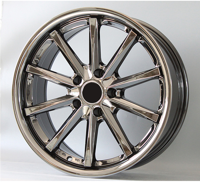 картинка Новые диски Vossen CV1 R18 5х120 ET15 J9 хром черный магазин  StreetTuning 