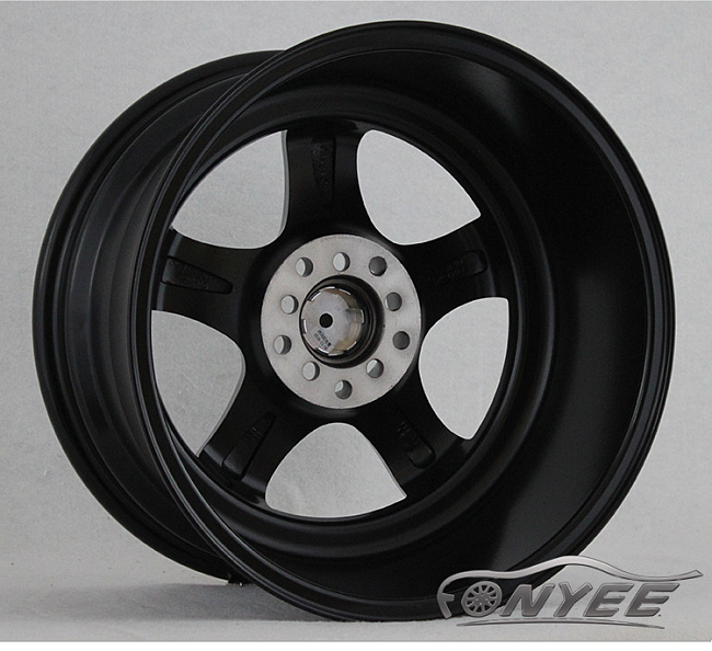 картинка Новые диски JNC 017 R17 5X114,3-5X120 ET30 J7,5 серый глянец + полированная полка магазин  StreetTuning 