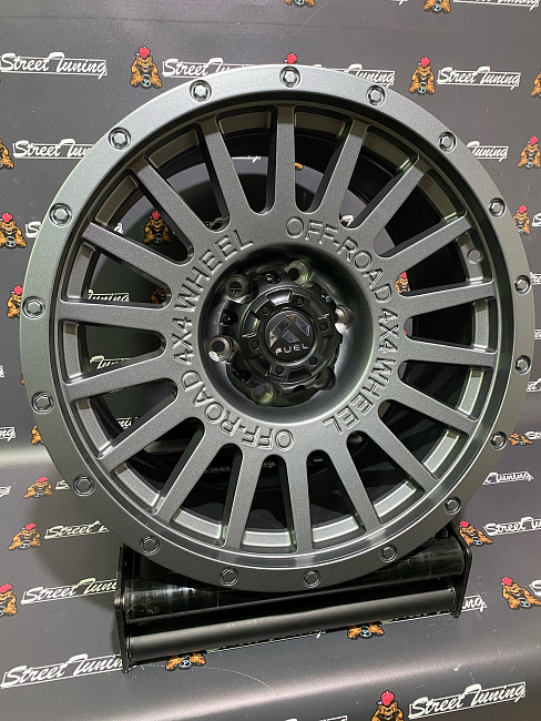 картинка Новые диски FUEL R18 J9 ET0 6X139.7 Matt Gray магазин  StreetTuning 