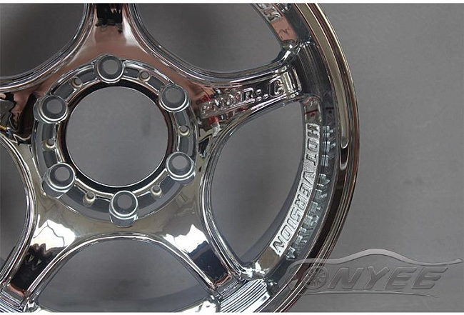 картинка Новые диски Monoblock A-TECH 6х139,7 ET25 J8 хром магазин  StreetTuning 