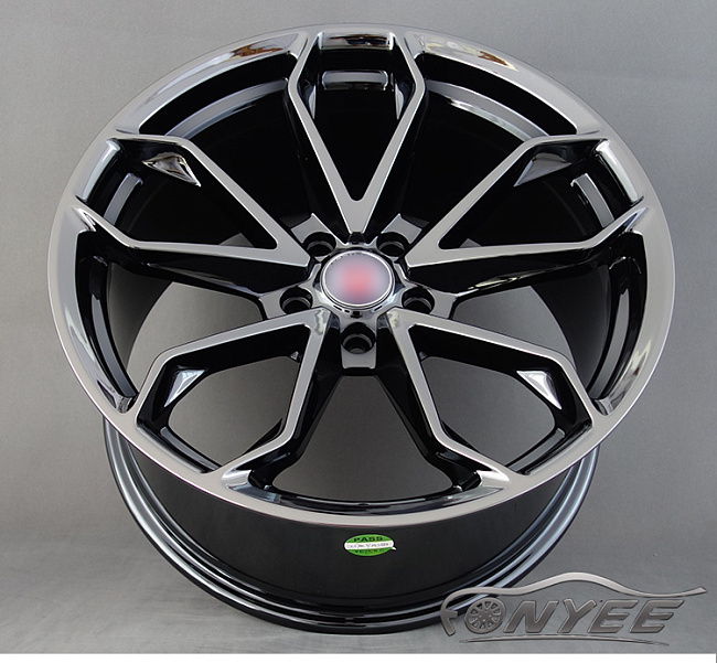 картинка Новые диски HRE S201 Replika R19 5X114,3 ET35 J8,5, черный хром магазин  StreetTuning 