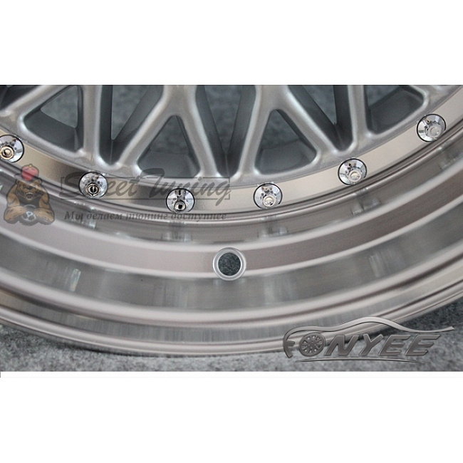картинка Новые диски BBS RS R14 4X100/108 ET15 J7 серебро + полированная полка магазин  StreetTuning 
