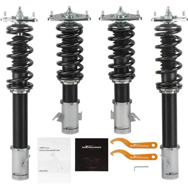 картинка Винтовая подвеска койловеры Maxpeedingrods для Subaru Impreza 2000-07 магазин  StreetTuning 