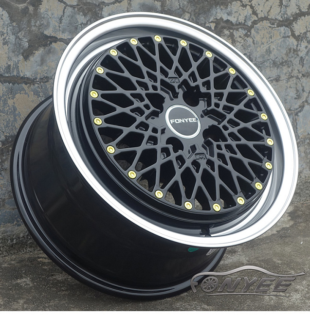 картинка Новые диски Fonyee 497 R15 4x100 ET28 J7,5 черные магазин  StreetTuning 