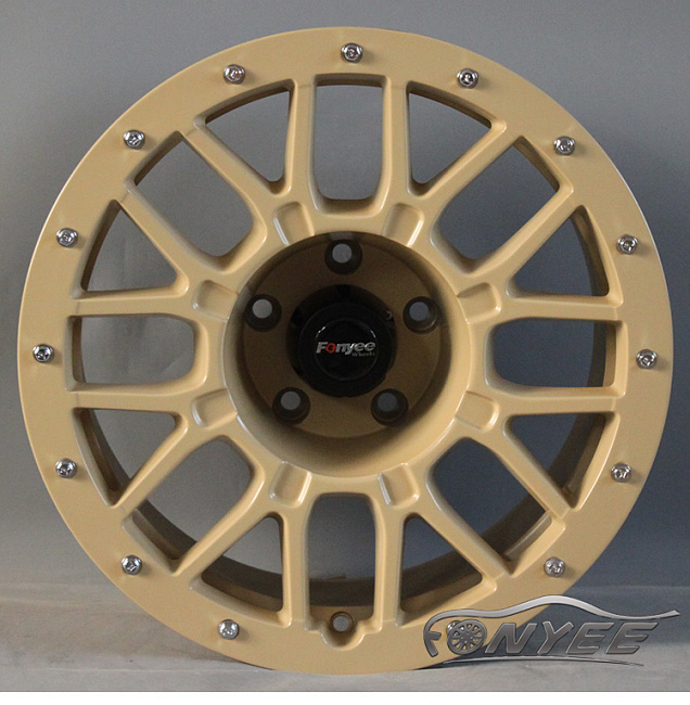 картинка Новые диски R wheels R17 5X127 ET-16 J9 желтовато-коричневый магазин  StreetTuning 