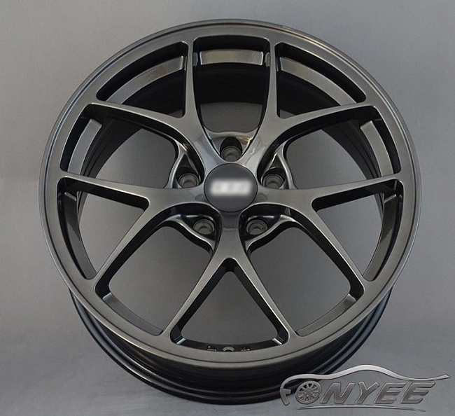 картинка Новые диски BBS F-1 R18 5X114,3 ET35 J8 светло черный глянец магазин  StreetTuning 