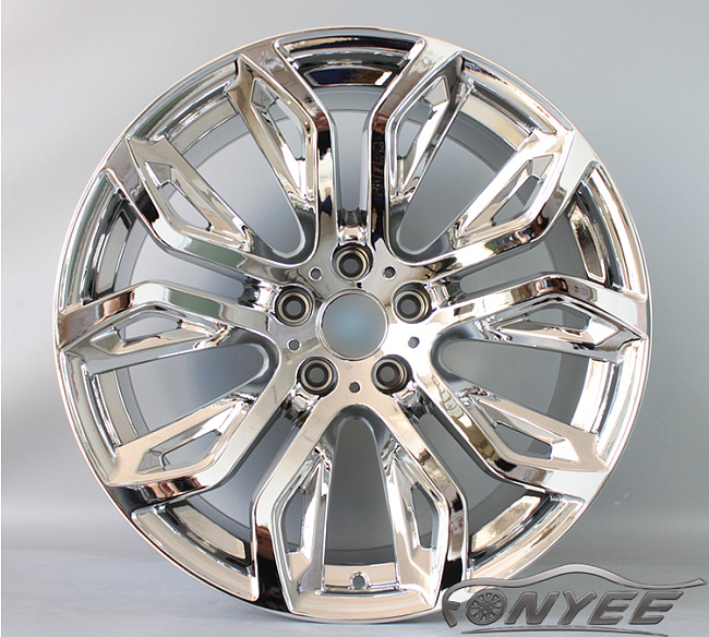 картинка Новые диски BMW модель 1 R20 5X120 ET35 J10,5 хром серебро магазин  StreetTuning 