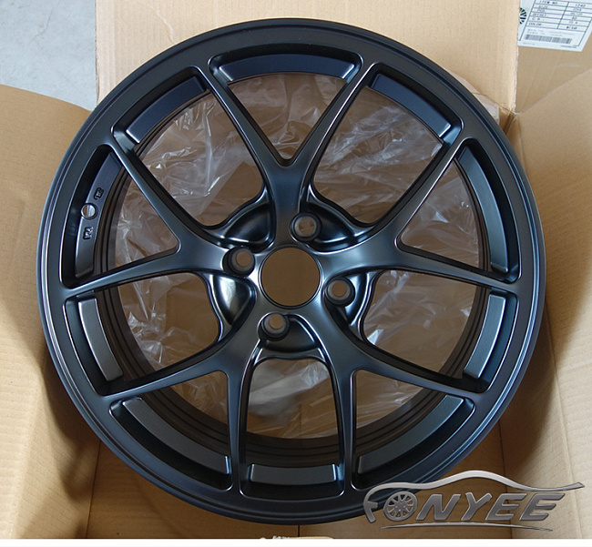 картинка Новые диски BBS F-1 R17 4X100 ET42 J7 черный мат магазин  StreetTuning 