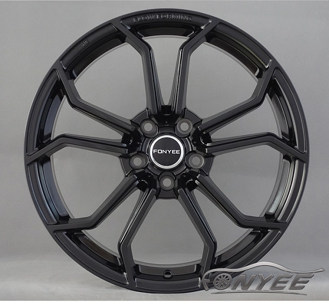 картинка Новые диски KE Flow Forming модель 5 R18 5X108 ET42 J8 черные магазин  StreetTuning 