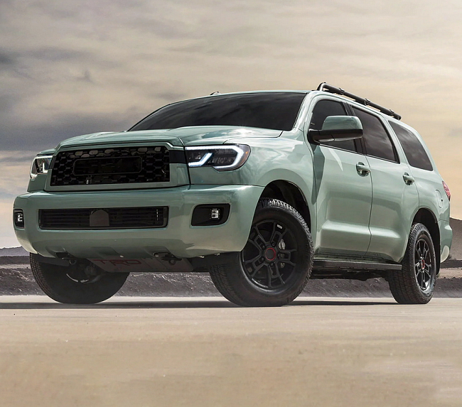 картинка Передние LED фары для Toyota Tundra 07-13г / Toyota Sequoia 07-17г магазин  StreetTuning 