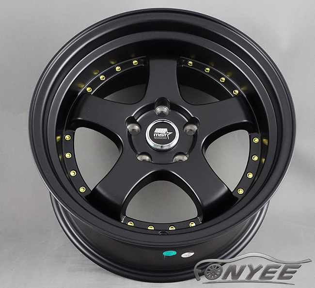 картинка Новые диски JNC 017 R17 5X114,3 ET20 J9 черный мат магазин  StreetTuning 