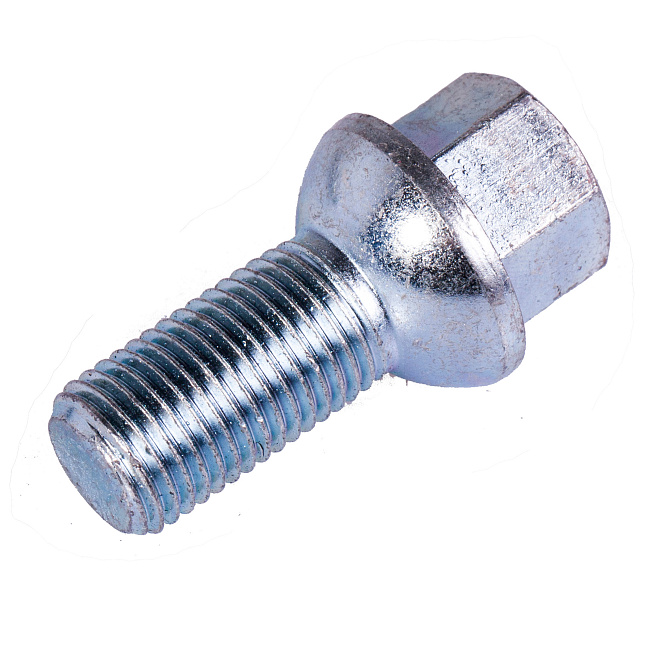 картинка Колесный болт Starleks M14x1.25 высота 28 мм, сфера, ключ 17 мм магазин  StreetTuning 