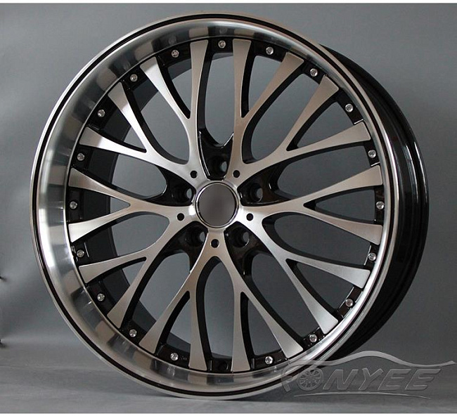 картинка Новые диски Fonyee sports 2 R20 J9 ET25 5x114,3 черный + серебро магазин  StreetTuning 