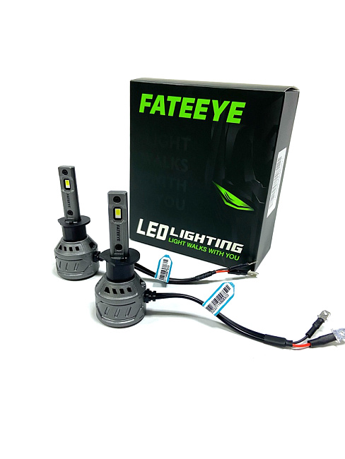 картинка Автомобильные светодиодные лампы FATEEYE F4 Led - H1 6500к, комплект 2 шт магазин  StreetTuning 