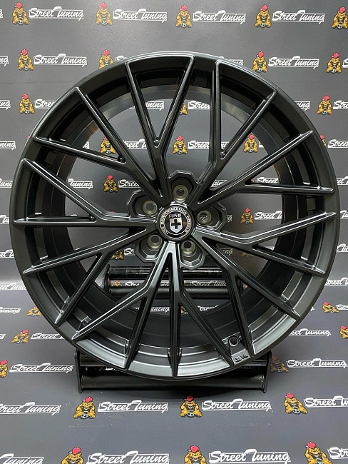 картинка Новые диски HRE FF28 R20 J9 ET35 5x108 Black Mat магазин  StreetTuning 
