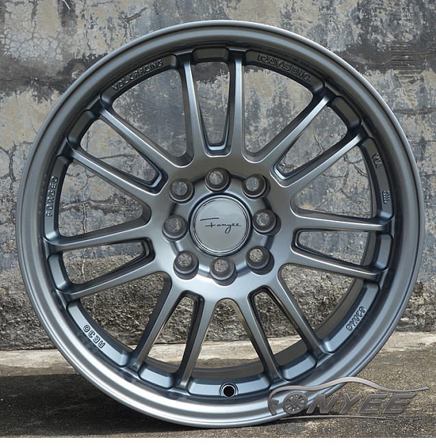 картинка Новые диски RAYS VOLK Racing RE30 R16 4x100-4x114,3 ET35 J7 серые магазин  StreetTuning 