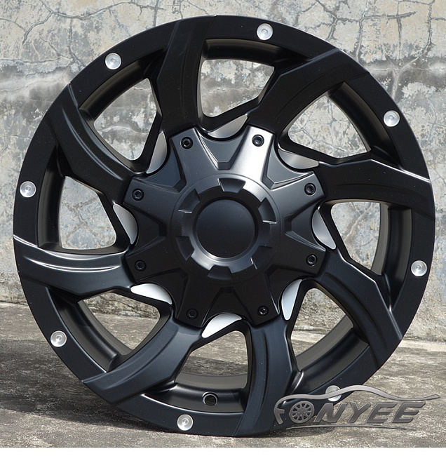 картинка Новые диски Fonyee Off-Road 205 R20 5X150 ET20 J9 черный мат магазин  StreetTuning 