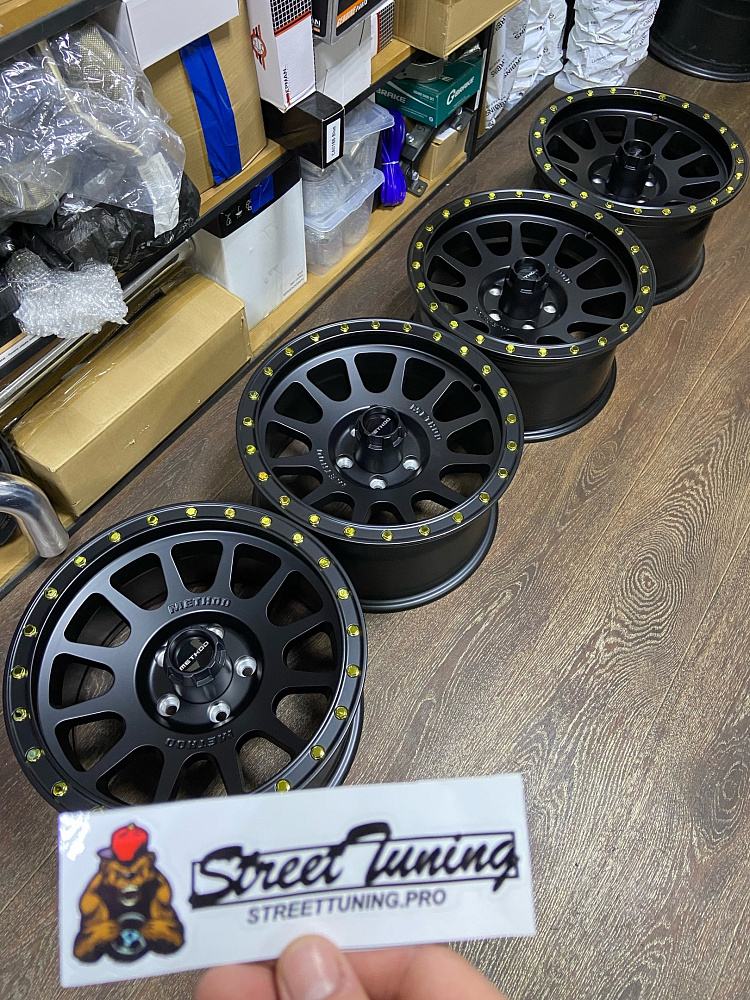 картинка Новые диски METHOD 703, R16 J8 et0 5x114,3, черный мат от магазина  StreetTuning