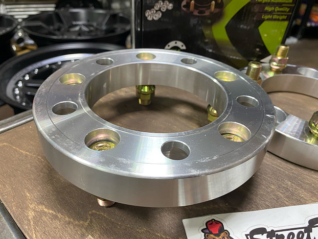 картинка Проставка Starleks 25 мм 5x139.7 14x1.5 цо 108.5 Silver магазин  StreetTuning 