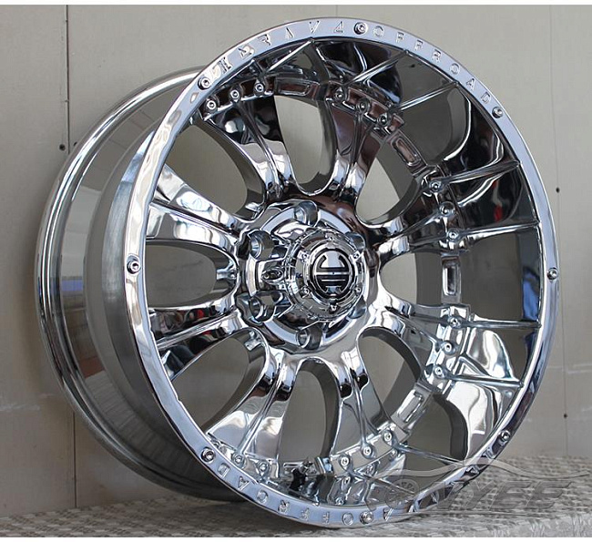 картинка Новые диски 2 CRAVE XTREME NX-1 OFF ROAD R20 6X139,7 ET-25 J10 Хром магазин  StreetTuning 