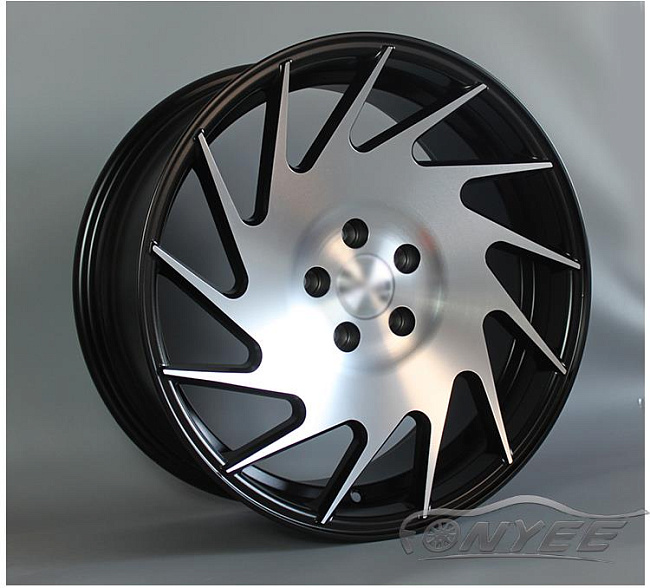 картинка Новые диски Vossen VLE1-L Replica R19 5X120 ET33 J9,5 черный + серебро магазин  StreetTuning 