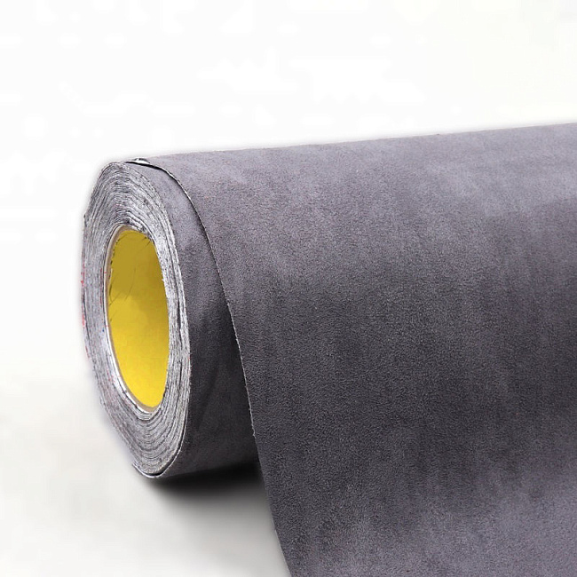 картинка Алькантара самоклеющаяся Carbins серая магазин  StreetTuning 