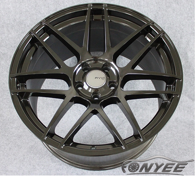 картинка Новые диски CURVA C300 R20 5х112 ET30 J9,5 черный глянец магазин  StreetTuning 