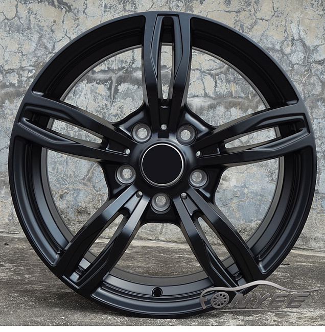 картинка Новые диски BMW F10 style R18 5x120 ET35 J8 черный мат магазин  StreetTuning 