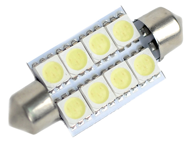 картинка Светодиодная лампочка 39-5050-8D магазин  StreetTuning 