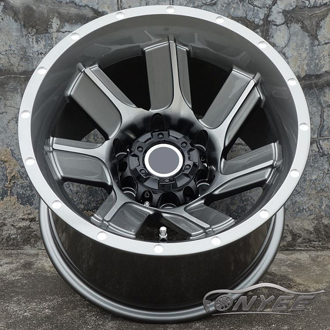 картинка Новые диски OX wheels 4 R15 6X139,7 ET-44 J10 серый глянец магазин  StreetTuning 