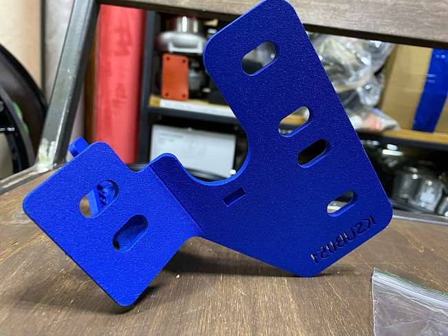 картинка Упор ГТЦ для Subaru Impreza, Forester, Legacy лев. руль синий магазин  StreetTuning 